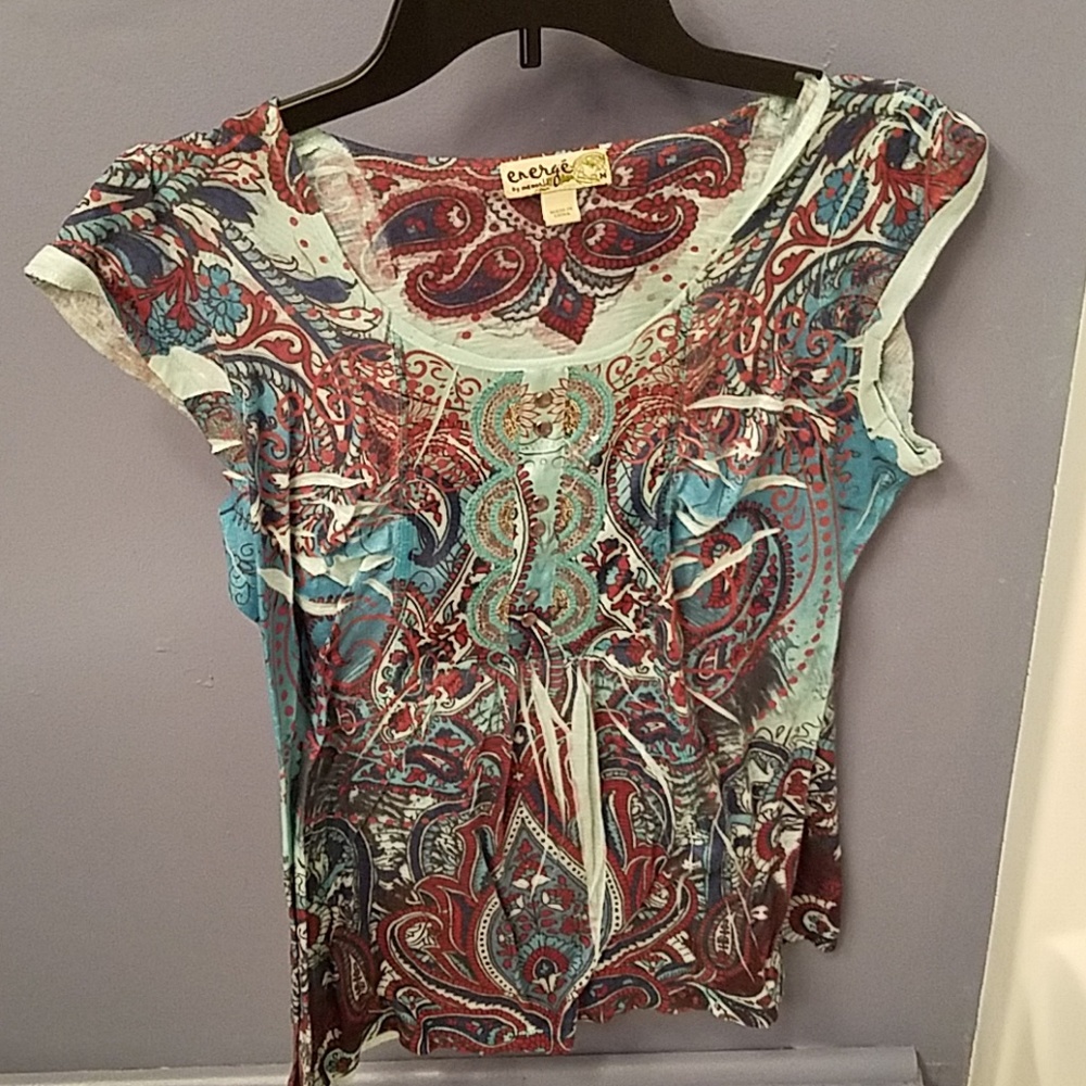 Multicolor top